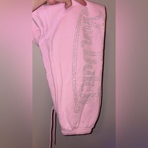 Women’s Von Dutch Pink Logo Sweatpants